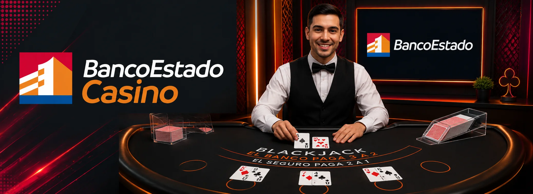 Casino en vivo con crupieres en español — BancoEstado Casino